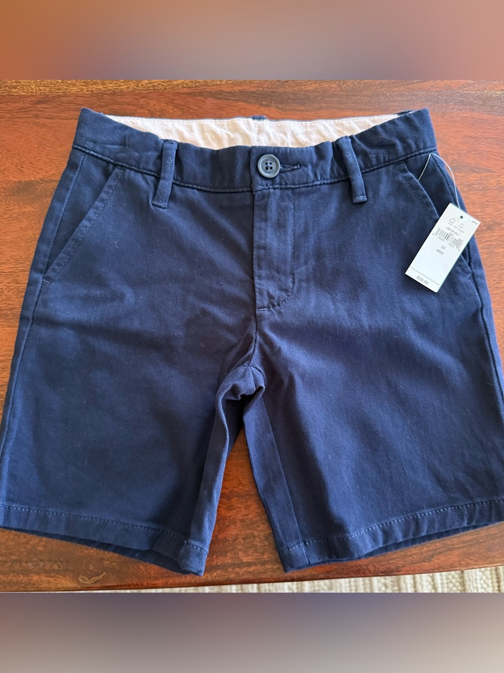 GAP kids Navy Chino shorts